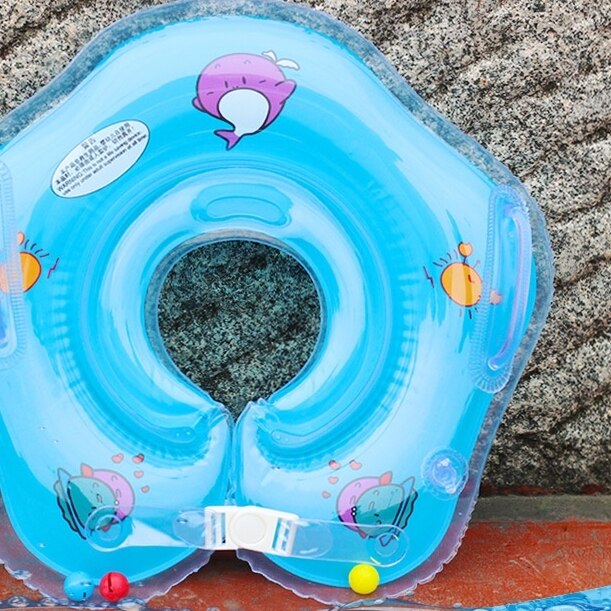 Newborn Swimming Inflatable Collar Infant Swimming Equipment Children&s Double Airbag Swim Ring Pool Swim Protector Baby Toys